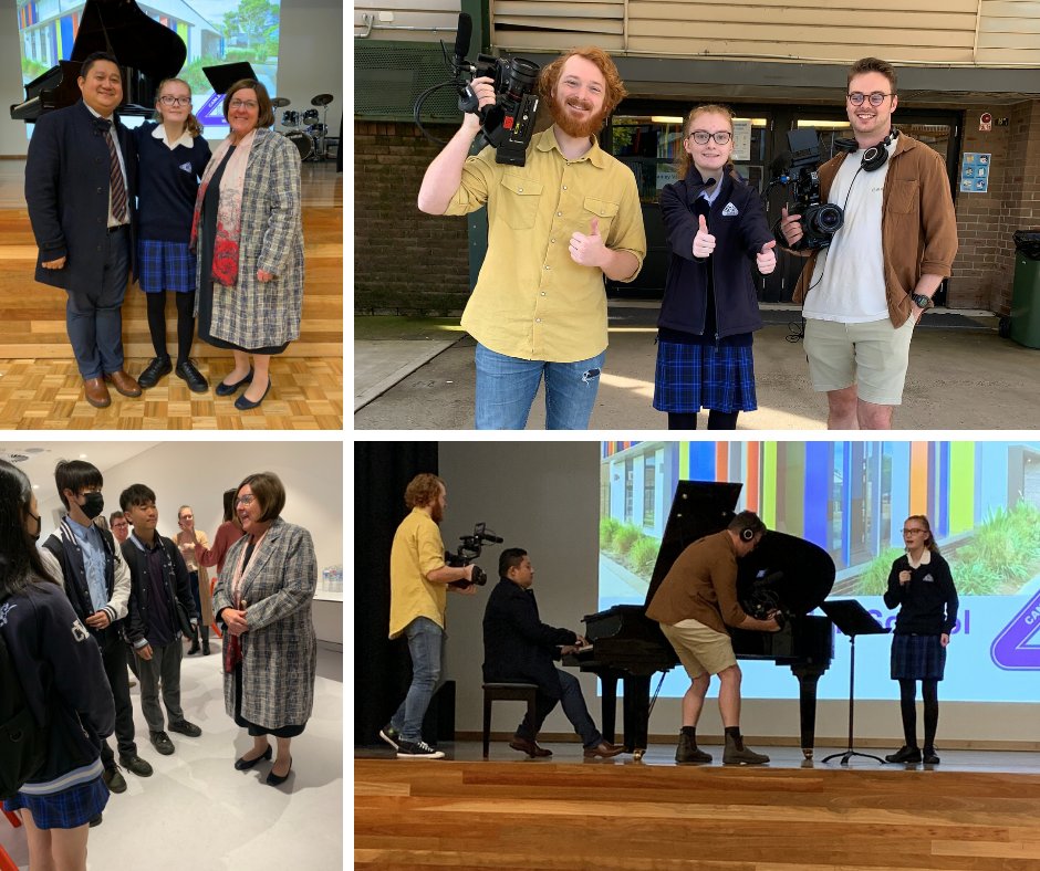 Canley Vale High School (@canleyvalehs) on Twitter photo Today we had the pleasure of hosting the Content and Digital Transformation team and special guests for the filming of an upcoming video. Watch this space! #lovewherewelearn
@DeborahSantucci @DebSummerhayes <a href="/lisaporter555/">Lisa Porter</a> <a href="/NSWEducation/">NSW Dept of Education</a> Today we had the pleasure of hosting the Content and Digital Transformation team and special guests for the filming of an upcoming video. Watch this space! #lovewherewelearn
@DeborahSantucci @DebSummerhayes <a href="/lisaporter555/">Lisa Porter</a> <a href="/NSWEducation/">NSW Dept of Education</a>