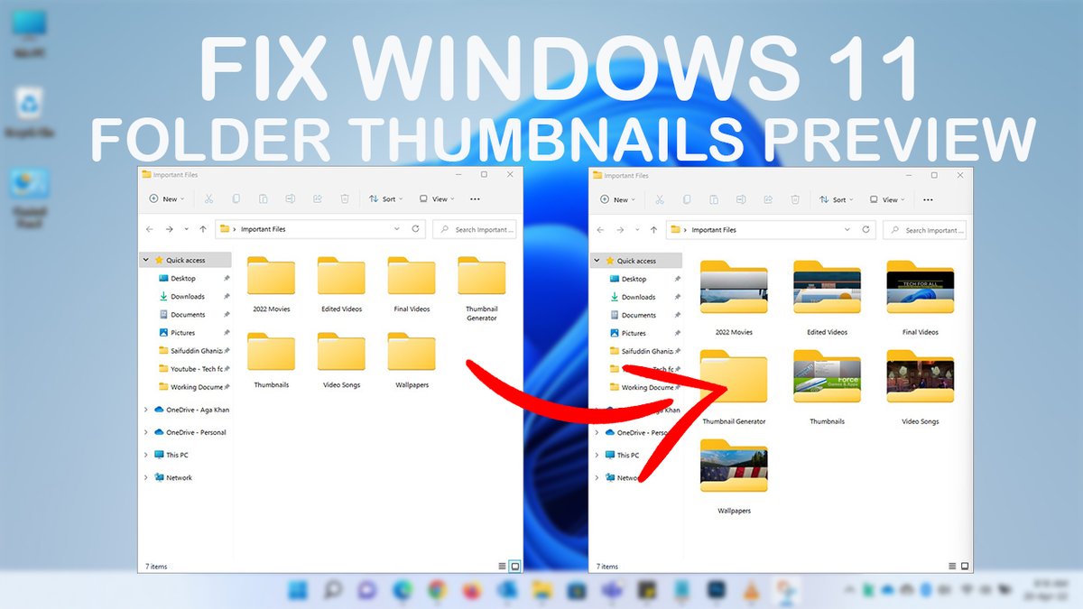 TechForAll2019's tweet image. How to Fix Folder Thumbnails Not Showing On Windows 11? youtu.be/dE2NPG9P9_E via @YouTube 

#microsoft #windows #microsoftwindows #windows11 #windows11pro #techforall #techforall2019 #windows11tips #windows11tricks #windows11customization #win11 #win11tips #win11tricks