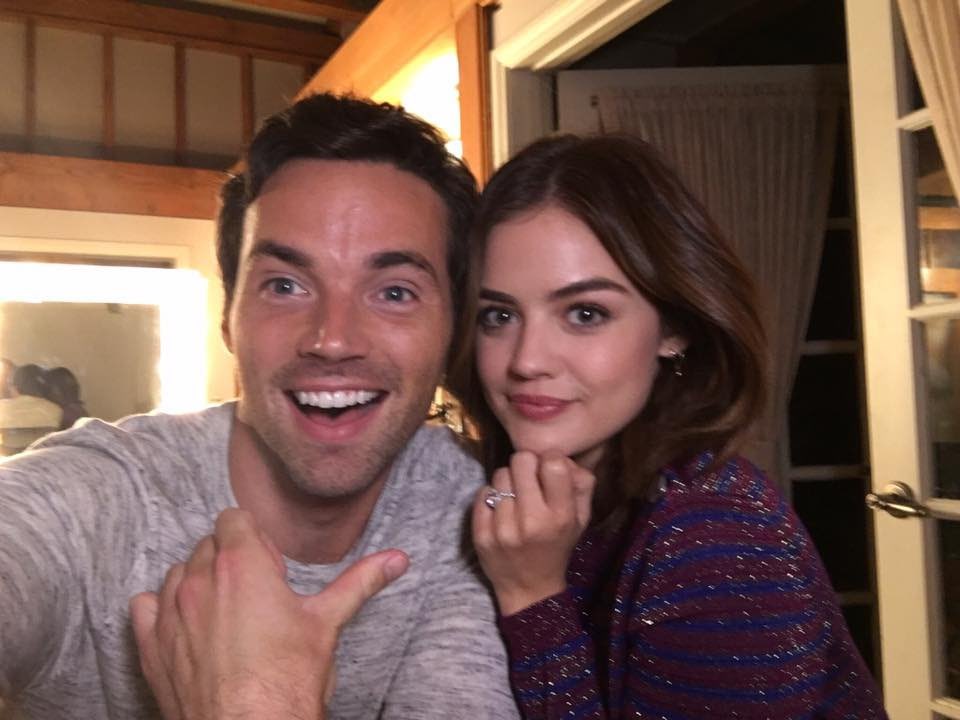 dollhousedear's tweet photo. missing lucian bts photos from the pll set https://t.co/uYSJKSrZor