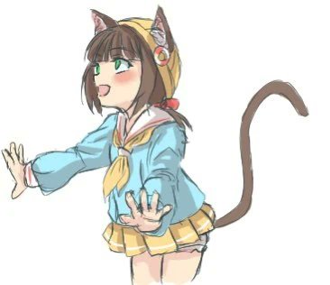 睦月
普通味の睦月。
それでも善悪の判断は着かないし、そもそも会話もしっかりとは成立しないと思う。
基本、物事の判断基準は善悪などではなく、おそらく好きか嫌いか。
鉛筆を与えれば後ろをかじるし、匂いのする消ゴムは口にいれる。

ちょいヤンチャだが普通のよく見る園児。 