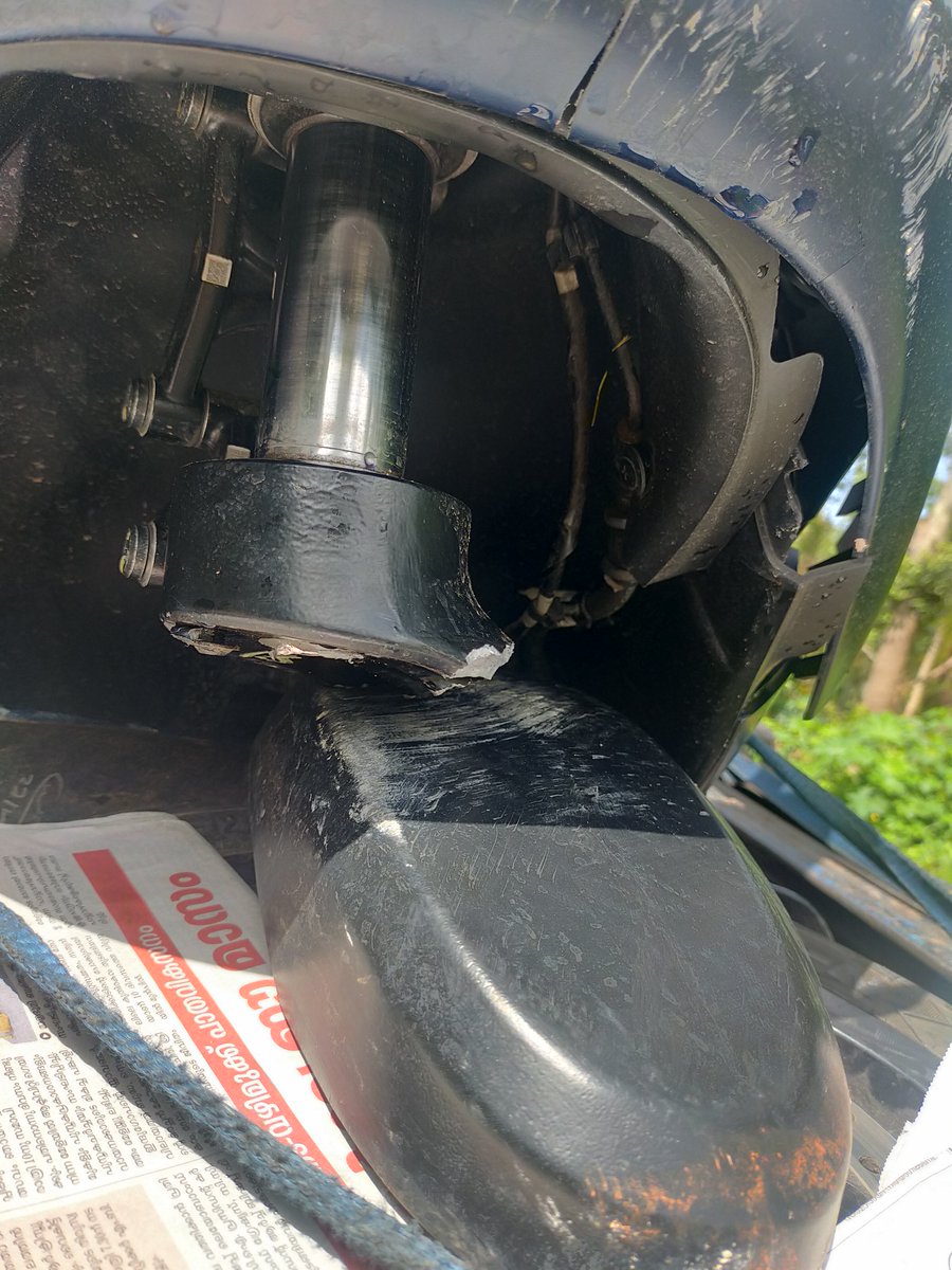 anandlavakumar's tweet photo. My OLA's front fork got collapsed while hitting against a wall at 25kmph in Eco mode along an uphill Some other users also faced similar issues with the front fork My brother just escaped from very serious head injuries but then also got a deep cut on his face @bhash @OlaElectric https://t.co/W689gOVxYQ