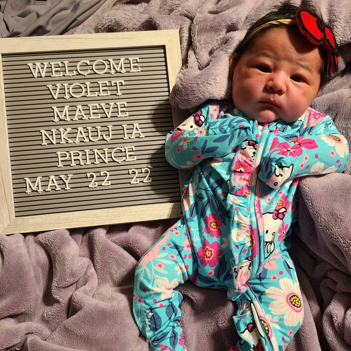 msmuahs's tweet photo. 💜 Violet is here 💜 https://t.co/XNEp3GxGWl