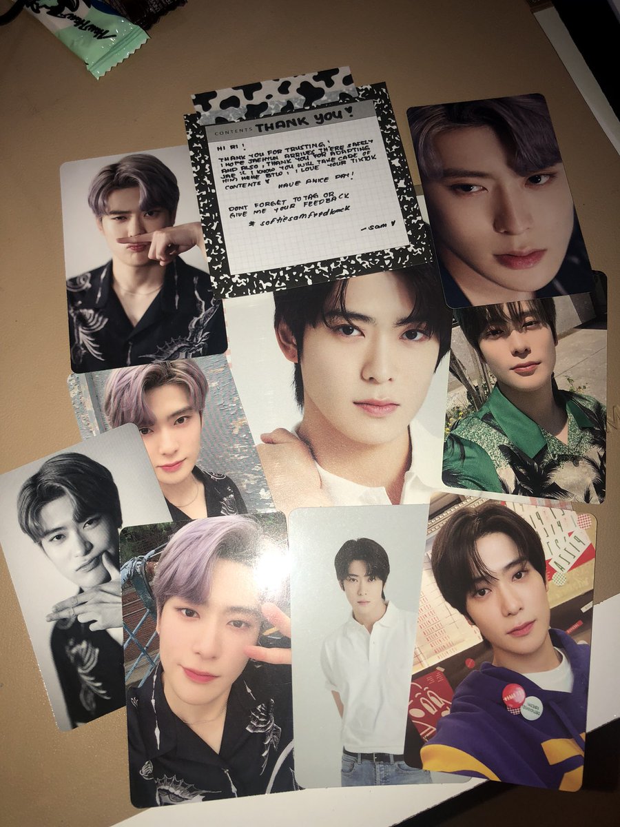 izzmeRi's tweet photo. Ackhhh TYSM @heyxiuty for letting me adopt Jaehyun, thank you also for the safe and pretty packaging and the freebies 💚 super appreciate the note 🥺🫶💚💚 #softiesamfeedback https://t.co/cbFa1SZFNq