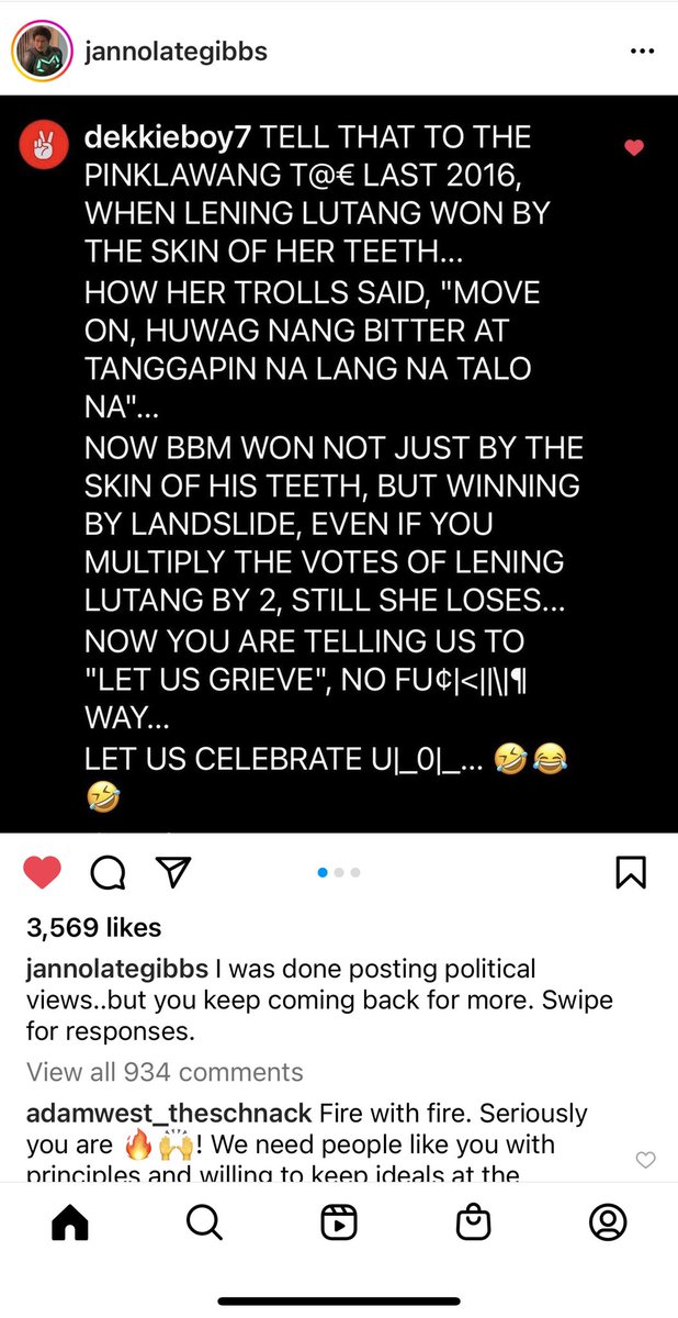 PrinceszDjana's tweet photo. IM LOVIN JANNO GIBBS! FIGHTING PRESIDENT GIBBS 💪💪💪 https://t.co/oIymqKJLM6