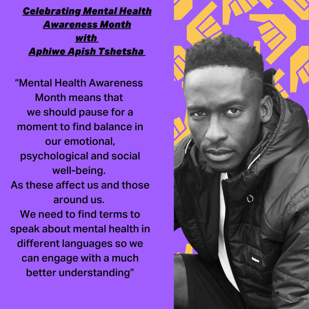 On today's #MentalHealthAwareness month post we are honored to celebrate and feature Waves for Change Co-Founder and Finisterre Ambassador, Aphiwe Apish Tshetsha. #mentalhealth #sportsmentalhealth #mentalhealthactionday #mentalhealthforall #MHforAll #SimunyeSisonke