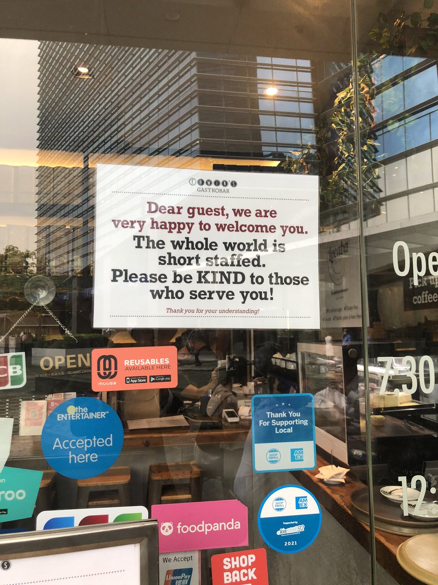 Seen at a restaurant in Singapore today ……. Interesting!