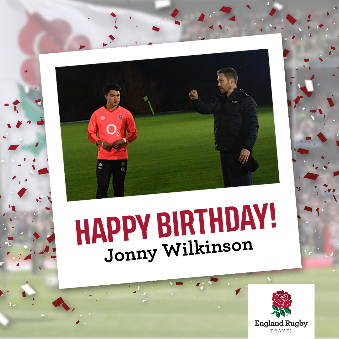 Wishing a happy birthday to former World Cup winner Jonny Wilkinson  