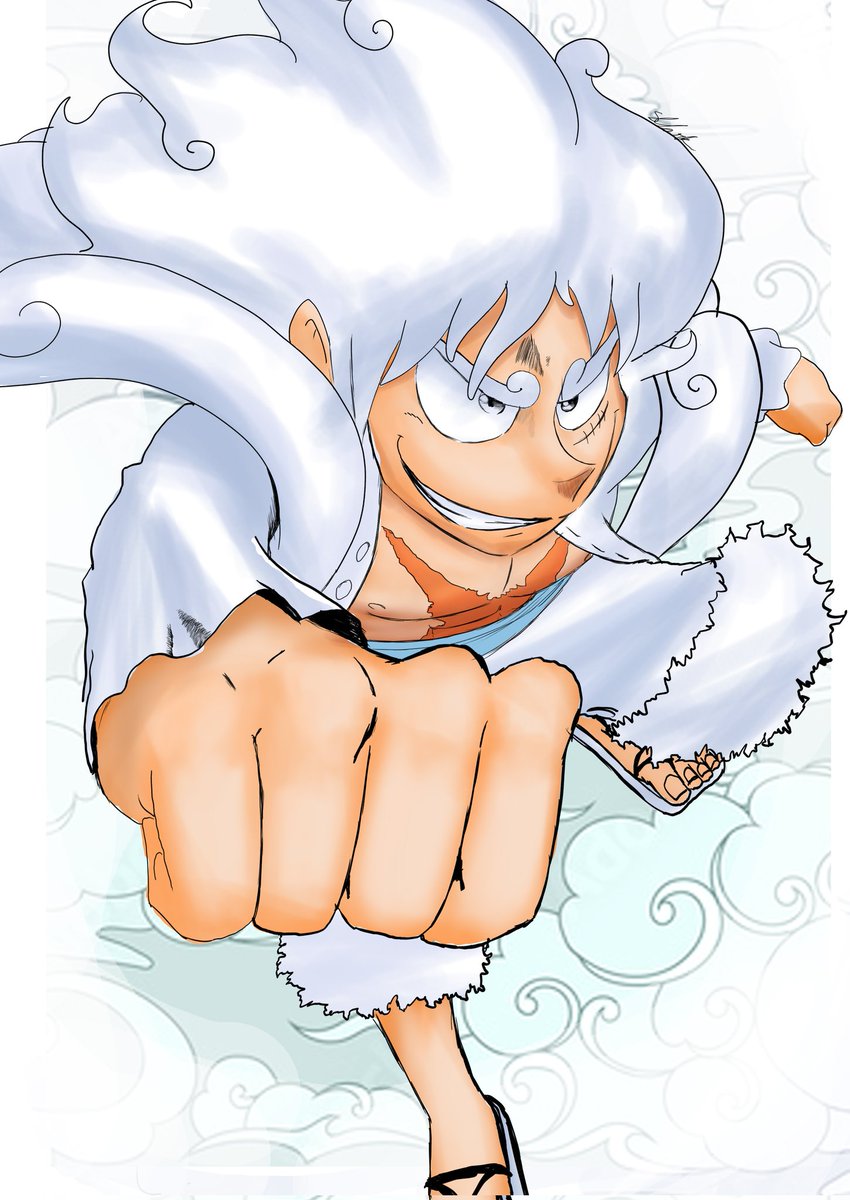 Seedmanmanga's tweet photo. Gear 5 Luffy 
GEAR 5 ルフィ
#漫画 #ワンピース #ルフィ #ルフィ生誕祭2022 #anime #manga #mangaka #ONEPIECE #ONEPIECE1049 #monkeydluffy #Gear5luffy #shonenjump https://t.co/pDQlvOpm6T