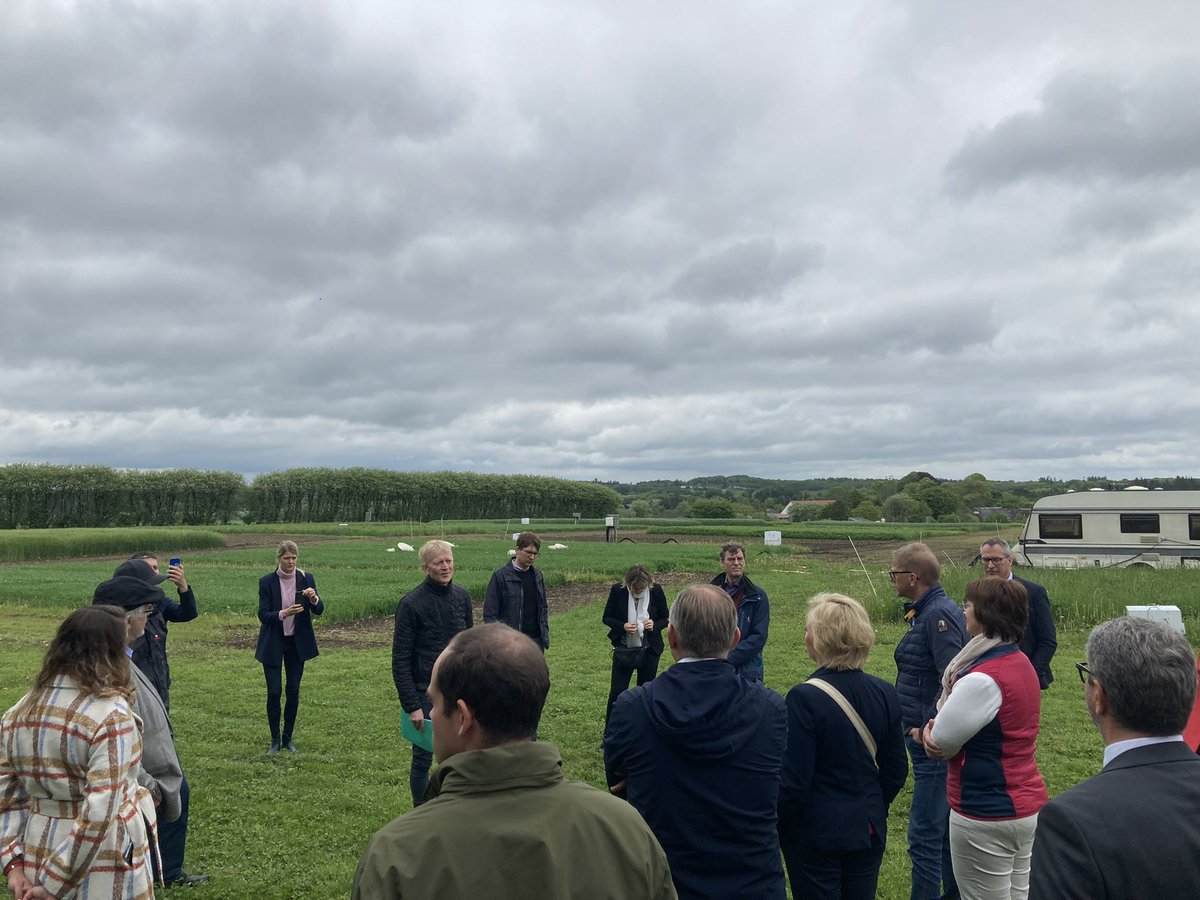 esbentranholm's tweet photo. Velplanlagt og godt besøg i 🇩🇰 af @Europarl_EN agri- udvalg. Godt organiseret af @AsgeriEU. Besøget kom bl.a. forbi @AarhusUni i Foulum og @stiesdalgroup. Gode indlæg om kulstoflagring, græsprotein, biogas, ptx, pyrolyse mv. #dkgreen #dkfood https://t.co/ut8vc1Tgxr