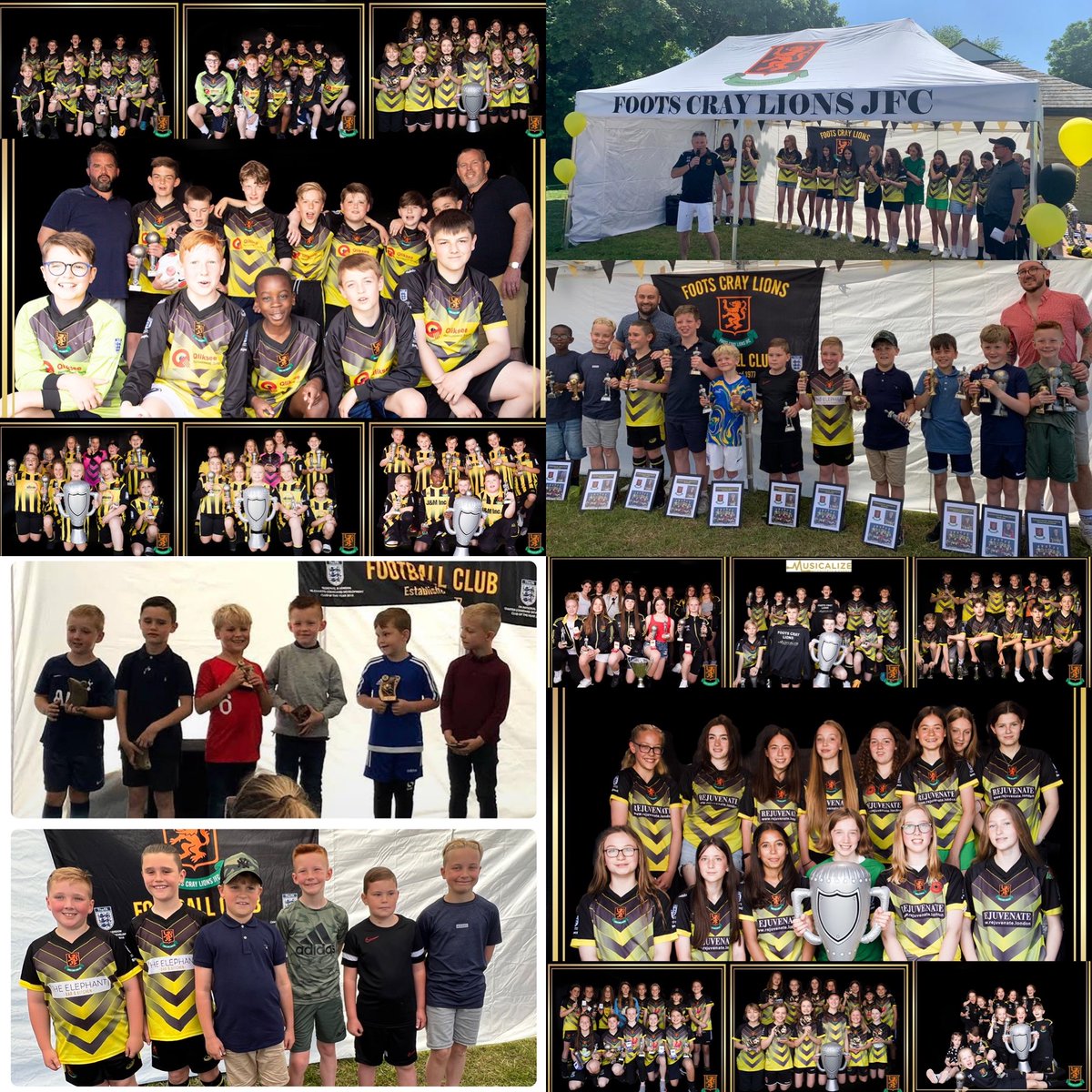fclnews's tweet photo. Some great pics of the junior presentation day!🏆 ⚽️ 

📸 Pro Shots @leannesuttlephotography 

#grassrootsfootball #presentationday #teams #juniorfootball #celebration https://t.co/f4kV6JqJts