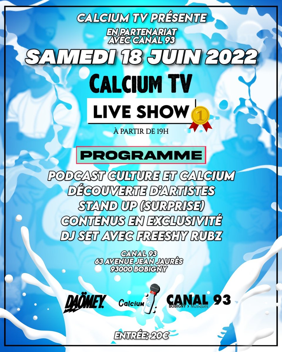 Calcium TV tweet media
