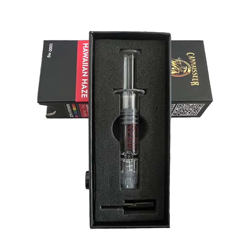 Noterd_PFS's tweet image. Take a look at the new box for distillate syringes. With a 14 gauge blunt tip and a childproof button. MOQ 1000pcs. Lead time is 10 days. Free design supports. Contact us if you want to own branded distillate syringes and packaging.
 #distillate #cbd #syringe #thc #custom
