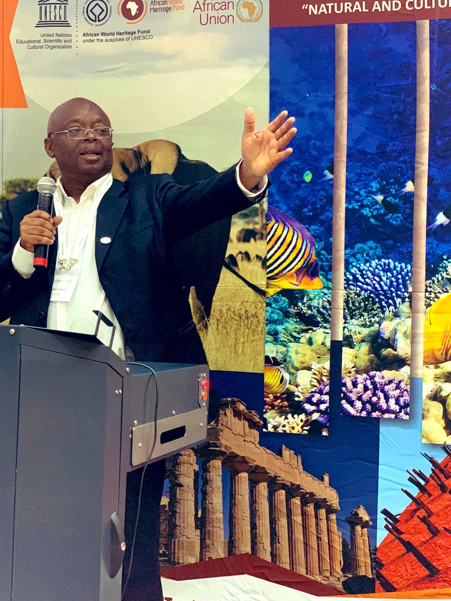Dr. Webber Ndoro, DG of @ICCROM at the Official Launch of #YouthHeritageAfrica flagship programme in Cape Town 🇿🇦emphasized that people need to be put at the center of heritage - #YouthHeritageAfrica aims to empower youth take advantage of heritage&create livelihood from it