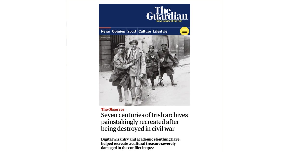 Great article by @rorycarroll72 and @guardian on one our @ebowdigital projects: ebow.ie/agency-notes/t… #ireland #webdevelopment #digitalagency