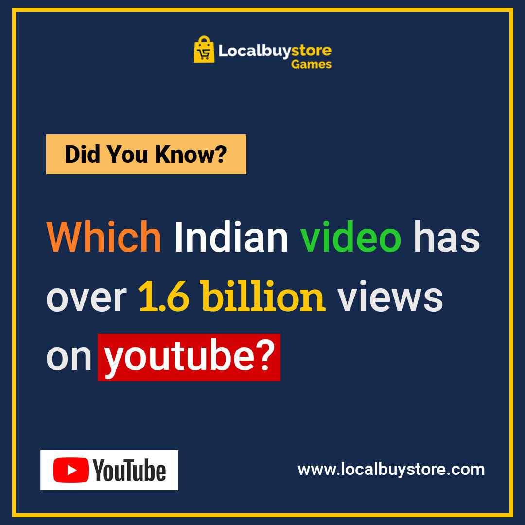 #DidYouKnow 🧐

Humpty the Train on a Fruits Ride" by "Kiddiestv Hindi - Nursery Rhymes &amp; Kids Songs" became the first "Hindi Video" on YouTube to cross 1 billion views on 26 December 2019 and is the most viewed Hindi video on YouTube.

#FunFacts #LocalBuyStore #AmazingFacts