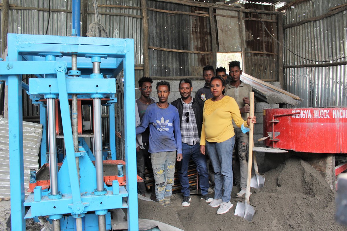 What are the building blocks of job-creation? We believe making enterprises more competitive is one of them. It makes enterprises hire more &amp; offer better working conditions. 

We worked with Zufan's block manufacturing enterprise to do just that. 

Read:firstconsultet.com/main/single_bl…