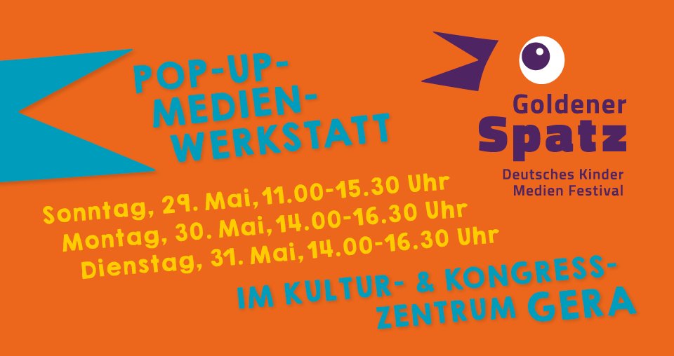 Fraunhofer_IDMT's tweet photo. Open Roberta Coding Hub Ilmenau bei der Pop-Up Medienwerkstatt des Kinder und Medien Festivals #GoldenerSpatz! Gemeinsam mit dem Schülerforschungszentrum der @TU_Ilmenau u. dem IMMS wünschen wir viel Spaß beim Tüfteln!
Foto: Deutsche Kindermedienstiftung Goldener Spatz https://t.co/tZrHbmxP3W