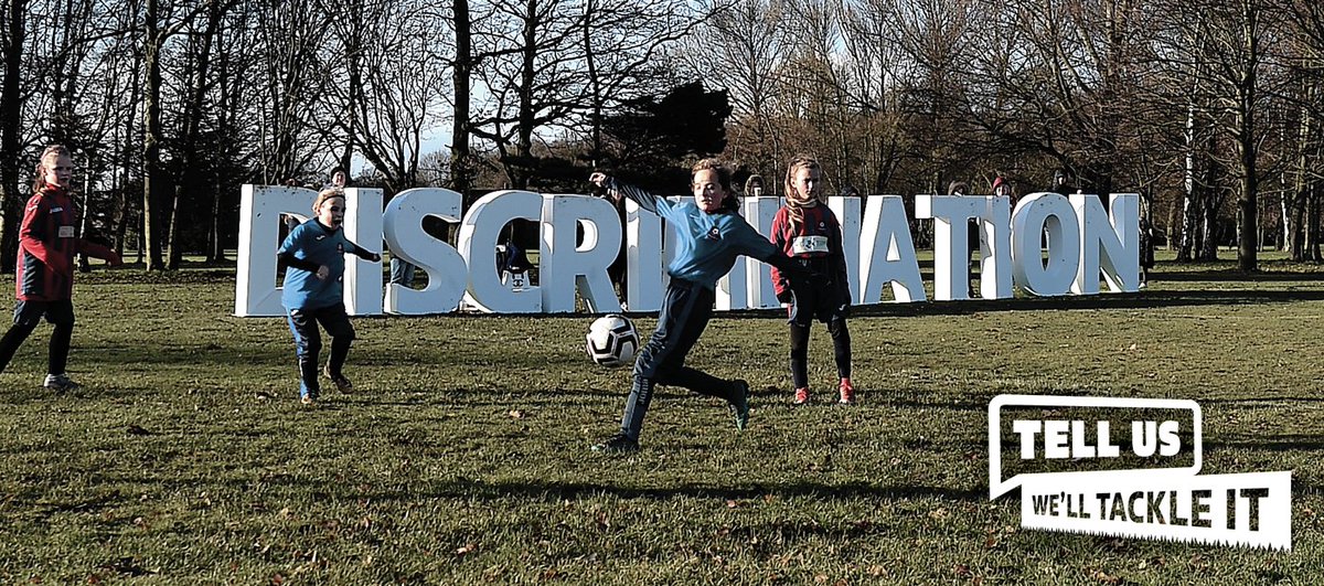 Cheshire_FA's tweet photo. REPORT IT | #Cheshire FA is committed to combatting discrimination within #grassroots #football.

Sadly, incidents happen and it's only through individuals reporting these that we can investigate and take appropriate action.

Please report it.

➡️ https://t.co/xLIbhCNjm6 https://t.co/ELzz4JrlvW