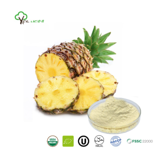 AnYuensun's tweet image. Pineapple Powder
Product Name: #PineapplePowder
Latin Name: Ananas comosus
Used Part: Fruit juice
Appearance: Light Yellow fine #powder
Certification: Organic, Kosher, Halal, HACCP, FSSC 22000
Pineapple powder is known to have anti-inflammatory properties.
#fruitpowder