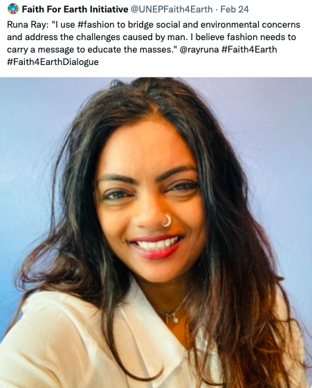 Supporting @UNEPFaith4Earth for Stockholm +50 <a href="/iyadabumoghli/">Dr. Iyad Abumoghli</a>