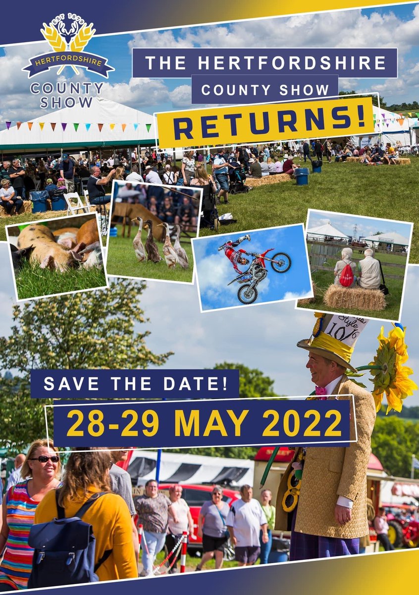 TweelifeUK's tweet photo. This weekend sees the return of the Herts County Show! 
This is my favourite event of the year! Hope to see you there. You will find @TweelifeUK  in the Made in Herts marquee! 🐄 🐑 🐖 🐎 🐔 #madeinherts #hertscountyshow #chilterns #countyshow #hertscountyshow https://t.co/oBP0Jlwu7h