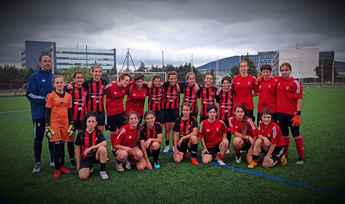 Nuestras sede Ribera tecnificación femenina Osasuna Alevines e infantiles han  disfrutado de partidos amistosos en Tajonar
Enormes 
💪👏👏👏