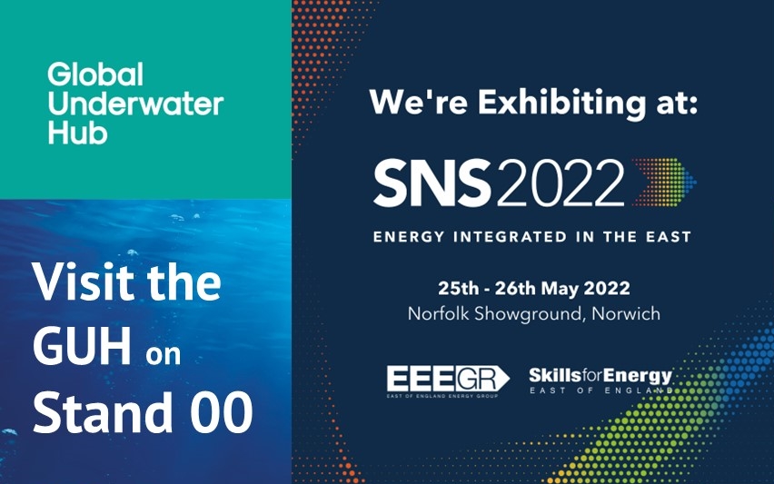 EVENTS: We’re exhibiting at the East of England Energy Group (<a href="/EEEGR/">EEEGR</a>)’s 𝗦𝗡𝗦 𝟮𝟬𝟮𝟮 Energy Integrated in the East on the 25th- 26th May. Come and visit the Global Underwater Hub on 𝗦𝘁𝗮𝗻𝗱 𝟬𝟬 

#energyindustry #industryevents #sns2022 #eastofengland  #southernnorthsea