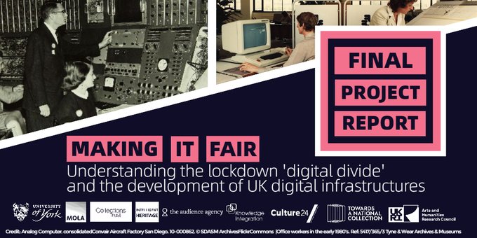 nat_collection's tweet photo. Have you read the #MakingItFAIR project report?
Read about the project's training & mentoring work with 8 small museums to develop their #DigitalCollections. Learn about the digital problems faced and their strategic recommendations
🔗https://t.co/eMvrS824Tf https://t.co/FkowZOsb3P