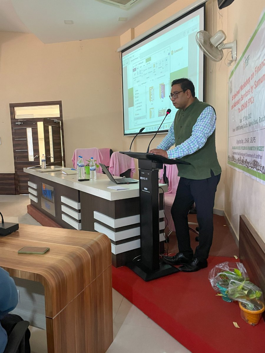 samunnati's tweet photo. On 13th May 2022 in Ranchi, the Workshop for Financial and Advisory services, promoted by (Jharkhand State Livelihood Promotion Society) took place.
#Samunnati #OpenAgriNetwork #SamFin #SamAgro #AgriTech #AgTech #IndianFarmers #IndianAgriculture #GPTWCertified #FPO https://t.co/gQoagxndbD
