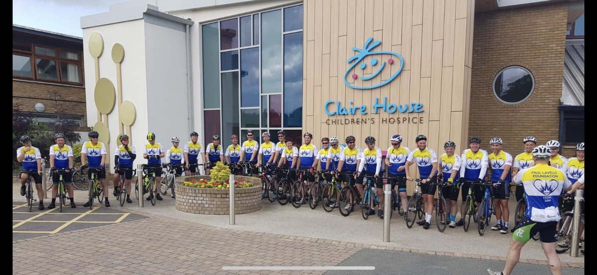 paullavellefoun's tweet image. We are so pleased to add another beneficiary to our Somme ride &amp;amp; shall be donating to our friends @ClaireHouse this place we visited after lejog a place that touched our hearts so much💙

justgiving.com/fundraising/wi…