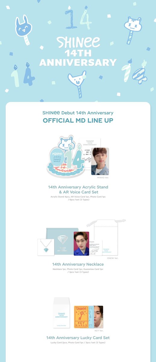 EMONEofficial's tweet photo. SHINee Debut 14th Anniversary
OFFICIAL MD

💎 https://t.co/D0G3ZOJlKf

#SHINee14anniversary #SHINee_14TH_SHINingDay https://t.co/tD3rrUoDKr