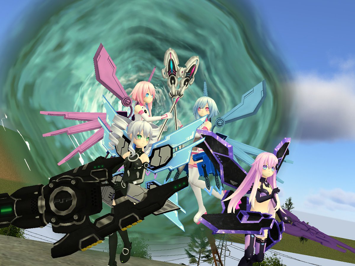NeptuniaV2's tweet photo. "Candidates Re;United"
#Gmod #Neptunia #gmodneptunia #Garrysmod #hyperdimension_neptunia #Nepgear #Uni #Rom #Ram #CPUCandidates https://t.co/ML54HDNM0Y