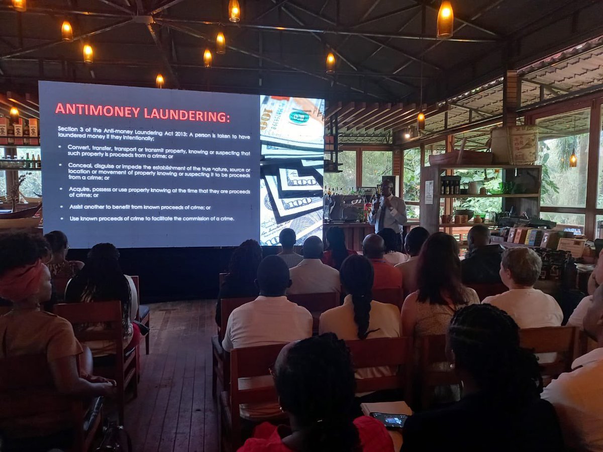 Kenneth Muhangi (@xcenneth) on Twitter photo Speaking at <a href="/LaboremusUganda/">Laboremus Uganda</a>’s KYC for the 21st Century event where they’re showcasing their amazing ID verification system. 👌🏾 Speaking at <a href="/LaboremusUganda/">Laboremus Uganda</a>’s KYC for the 21st Century event where they’re showcasing their amazing ID verification system. 👌🏾