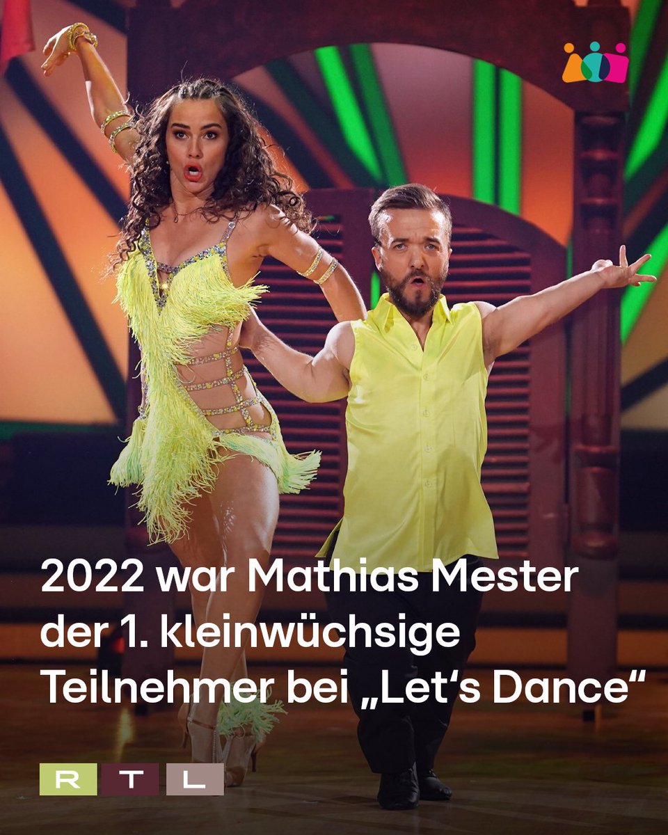 RTL_com's tweet photo. "Ich möchte einfach Leuten beweisen und zeigen, dass Tanzen keine Norm und keine Grenzen hat" –  damit machte Profitänzerin Renata Lusin bei @RTL_LetsDance #MathiasMester zu ihrem Tanzpartner. Das haben sie in diesem Jahr wirklich allen gezeigt 🥰 
!B 1/3 https://t.co/QYvGrcNUj9