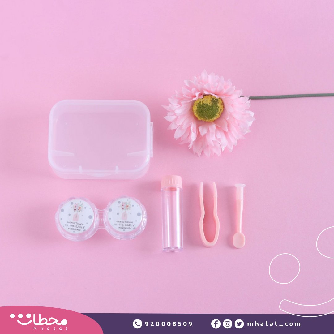 علبة عدسات صغيرة. تأتي في حافظة بلاستيكية مكونة من: علبة عدسات، ملقاط بنهايات لينة، عصا لوضع العدسات
بـ 1.15 ريال بعد الخصم

تجدونها في: محطة بنات > اكسسوارات تجميل
ow.ly/gOzt50JhhSh