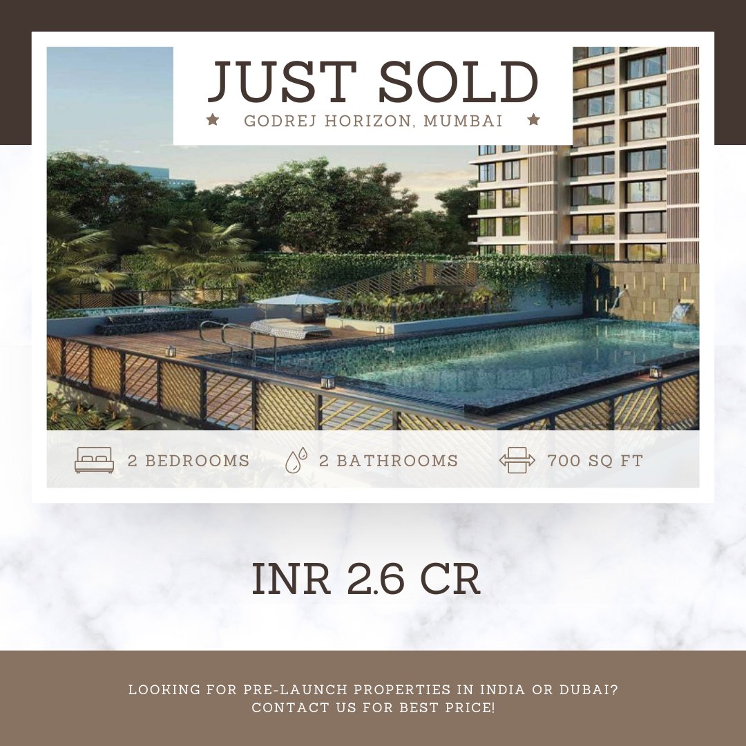 YesProperty_'s tweet photo. Just Sold at #AmchiMumbai 
#GodrejProperties Horizon located at Wadala. Inquire now for best price.

#yesproperty #realestate #agents #Brokerage #sales #india #dubai https://t.co/9yFXqwDmNg