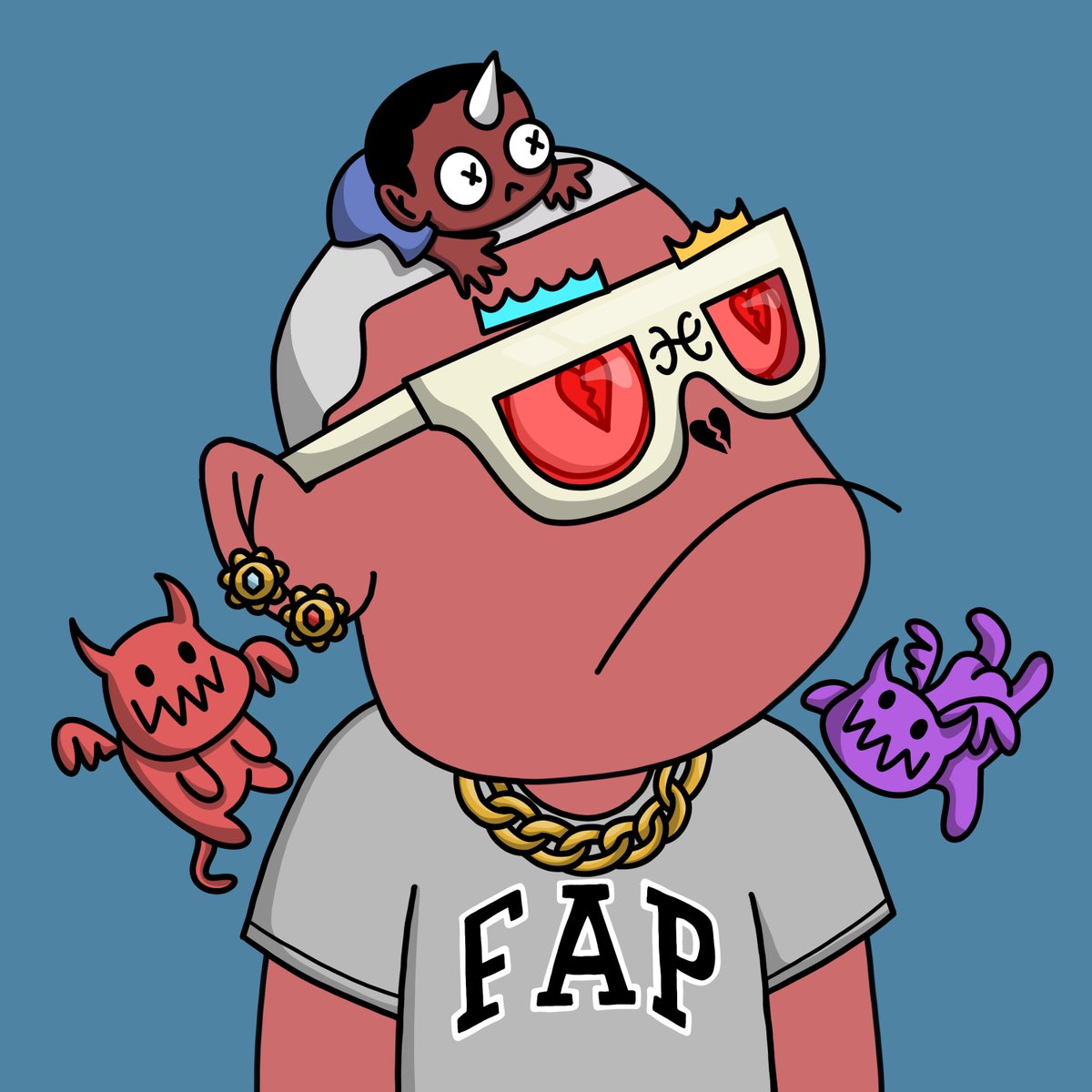 slurricrasher's tweet image. Just swept 60 HOAP off the floor. Hmmmmm I wonder Why? 👀 @HellofaPartyNFT #DemonTime