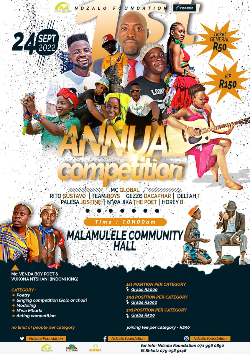 Happy Africa day💃🕺🍾🔥
#AfricaDay2022 
#Tsonga 
#1stannualcompetition