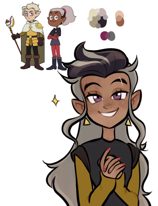 Reposting! #huntskar kid design ✨🔥 #TheOwlHouse 