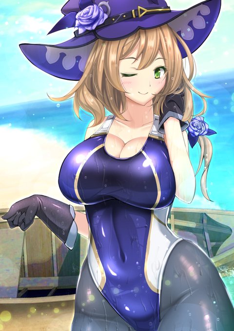 マジで暑いので競泳水着リサさんあげる(再掲 