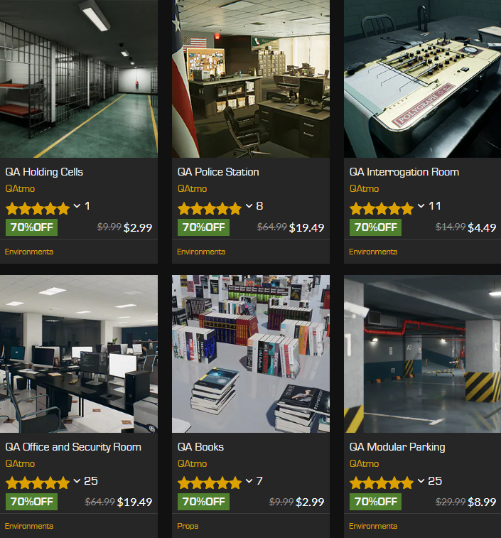 ANDREY_STRONG's tweet photo. The Massive Marketplace Sale is here!
Save up 70% on select products from QAtmo!
https://t.co/q5k7sHUoXM
#gamedev #indiedev #UE4 #unrealmarketplace #UnrealEngine5 https://t.co/4WwH7hAalt