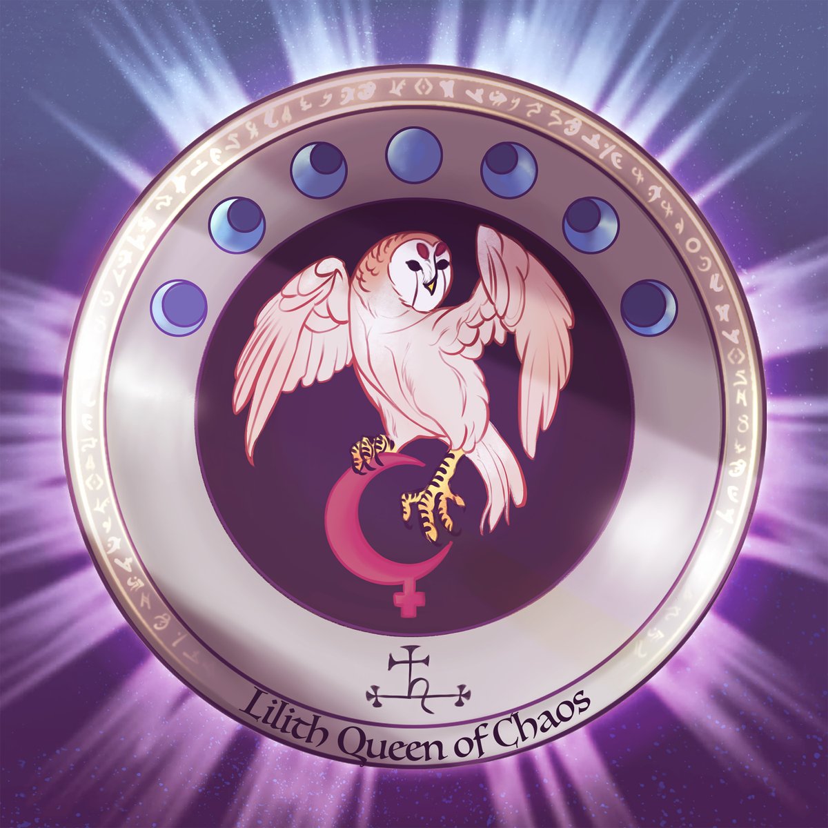Buy from the primary market 1 Lilith Queen of Chaos and receive the Chaos Herald Badge and Chaos Throne 👑🔥

At the base of the Throne of Chaos I engraved my story...
opensea.io/collection/lil…

#LilithQueenofChaos 😈

#nft #nfts #NFTCommunity #nftcollector #OpenseaNft