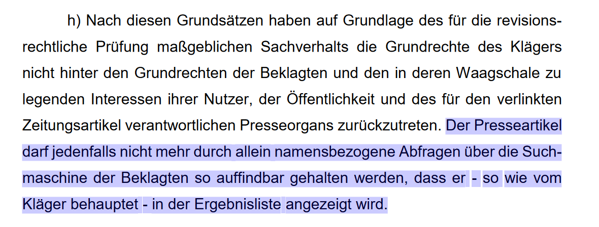 Loeffel_Abrar's tweet photo. BGH: Anspruch auf Auslistung nach Art. 17 #DSGVO gegenüber Google.
Urteil 3. Mai 2022 - VI ZR 832/20 https://t.co/wlJMZxWpDg @s_laoutoumai @HoechDominik @RA_Conrad @privacylawGER @kleibold23 @RAStadler @winfriedveil @LucasBrost #GRCh #Drittwirkung #Grundrechte #Vergessenwerden https://t.co/MAfrjvH193