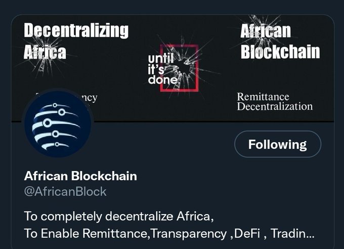Happy Africa Day 🌍 #AfricaDay2022 with @AfricanBlock  Decentralize Africa 🥇  https://t.co/gkgEQ4zWpx<a href="/tag/africaday2022"class="tags">#AfricaDay2022</a><a class="tags" target="_blank" title="On Twitter" href="/?out=eyJ0eXAiOiJKV1QiLCJhbGciOiJIUzUxMiJ9.eyJpYXQiOjE3MjY1ODQ2MjUsImlzcyI6InR3cG9ybnN0YXJzLmNvbSIsIm5iZiI6MTcyNjU4NDYyNSwiZXhwIjoxNzU4MTIwNjI1LCJyZWRpcmVjdF91cmwiOiJodHRwczovL3R3aXR0ZXIuY29tL0FmcmljYW5CbG9jayJ9.C_NZ42OAVWnF45qSWebj906KwRG1c1yqBmcJkxrbCKwD5sO7gVzJ07YhxNAM5FKeTsVhKkPdt3HdhFiXlp8Ubg">@AfricanBlock</a>