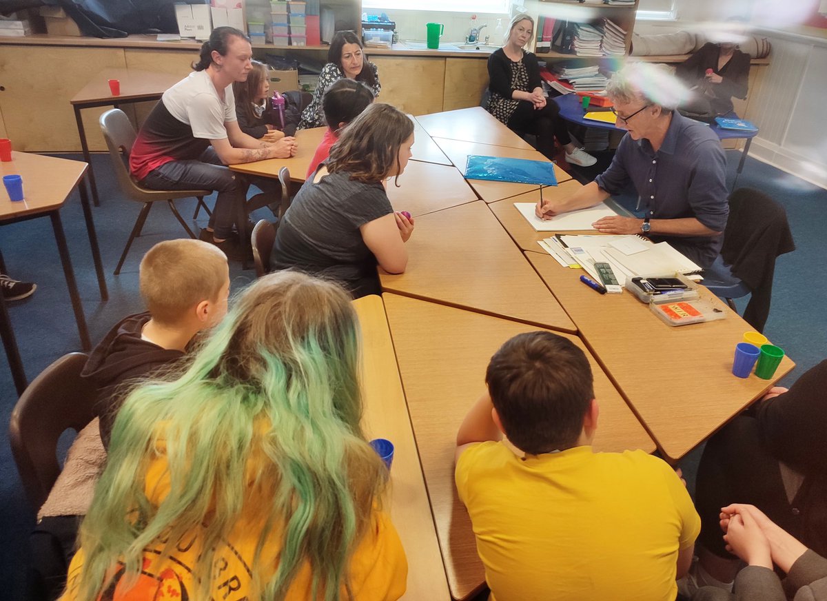 litworksceo's tweet photo. Thank you @princerockps and the Crazy Glue group for hosting us @LitWorks. Fantastic picture book making with top author #SimonGreen. Photos by Gem Smith of our partners @TakeAPart. A fab sunny end to the day! @PlymCultureUK https://t.co/1YL5VGhHBe