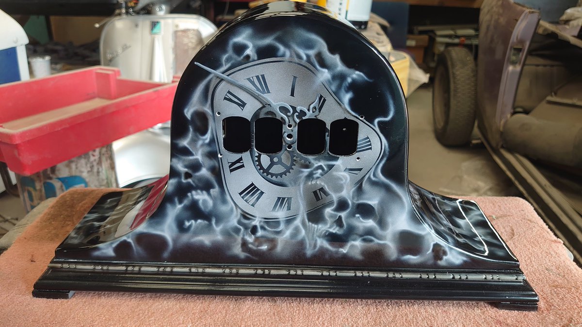 MDMachine's tweet image. Resto custom clock.