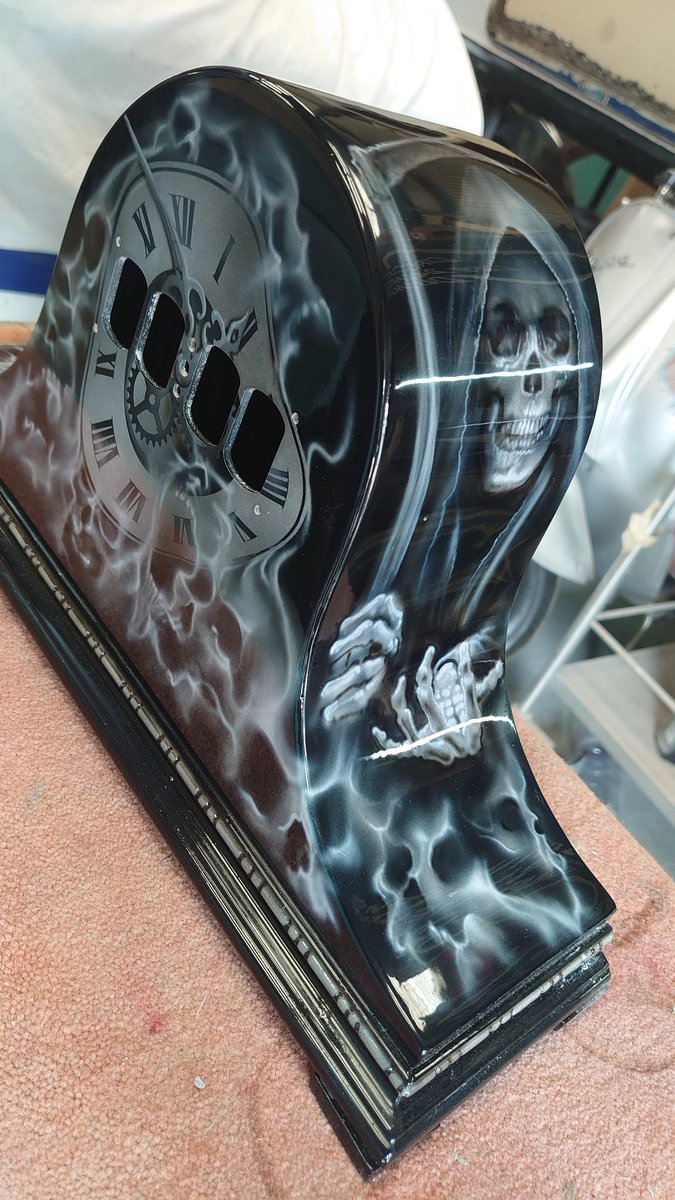 MDMachine's tweet image. Resto custom clock.