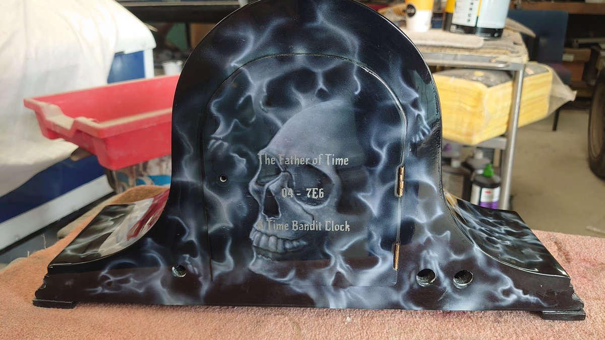 MDMachine's tweet image. Resto custom clock.