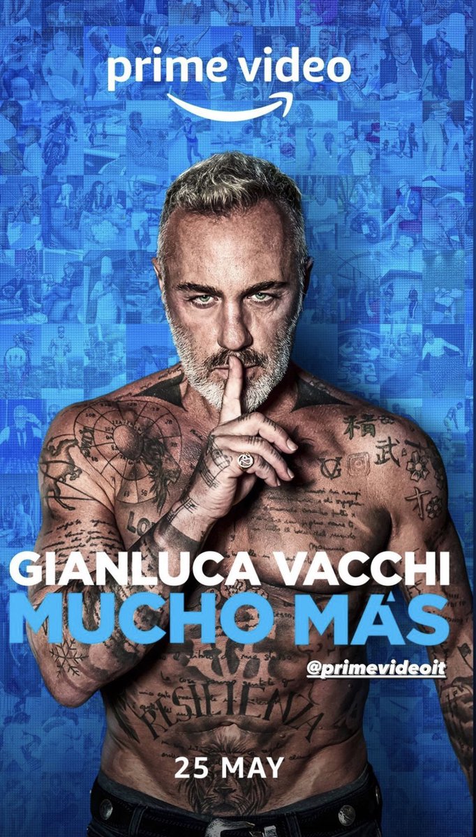 massimorighini's tweet photo. Grazie a @PrimeVideoIT , da oggi potete “gustare” questa Nuovo docu film. Abbiamo raccontato chi è Gianluca Vacchi con un accesso davvero esclusivo. grazie a Nicole Morganti  e a @dantesoll per la loro fiducia e grazie a tutto il mio Incredibile team. https://t.co/UdpzegbuCu