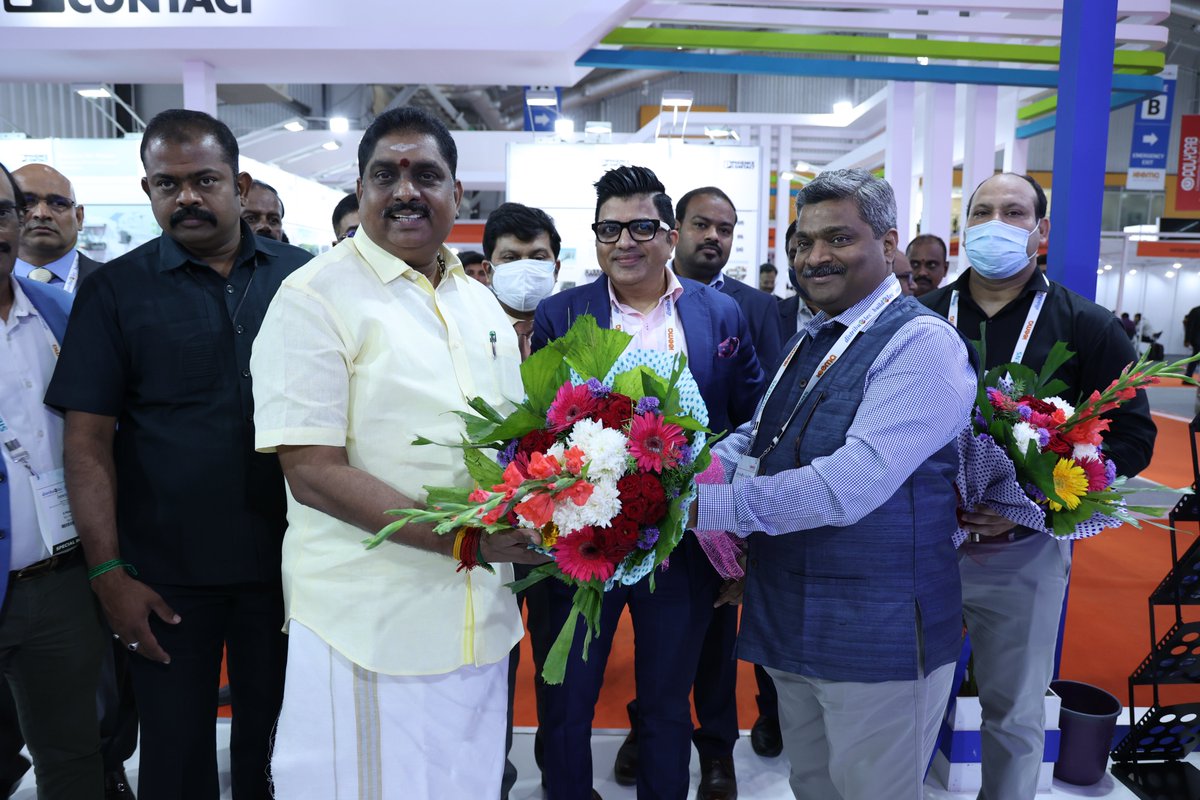 CyanConnode_Ind's tweet image. Hon&apos;ble Min of Home &amp;amp; Electricity, #Puducherry, Shri @ANamassivayam inaugurated the @Cyanconnode stall in #DistribuElec. The leadership team walked him through its award winning &amp;amp; highly successful Omnimesh RF communication solution for Smart Metering, leaving him quite impressed